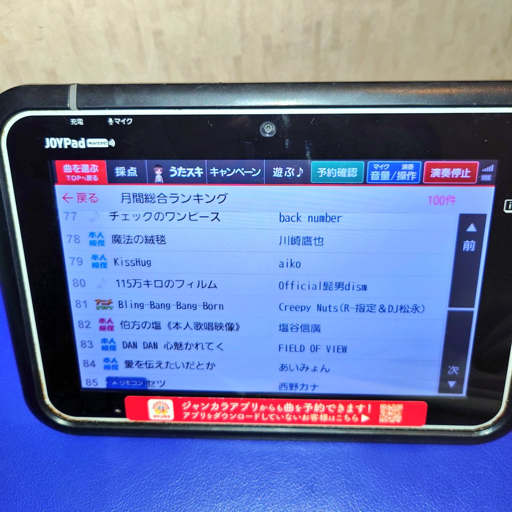 nes_ninten's tweet photo. カラオケの月間総合ランキングに伯方の塩が入っていいわけないだろ‼️‼️‼️‼️ https://t.co/0viC3Y9bM3
