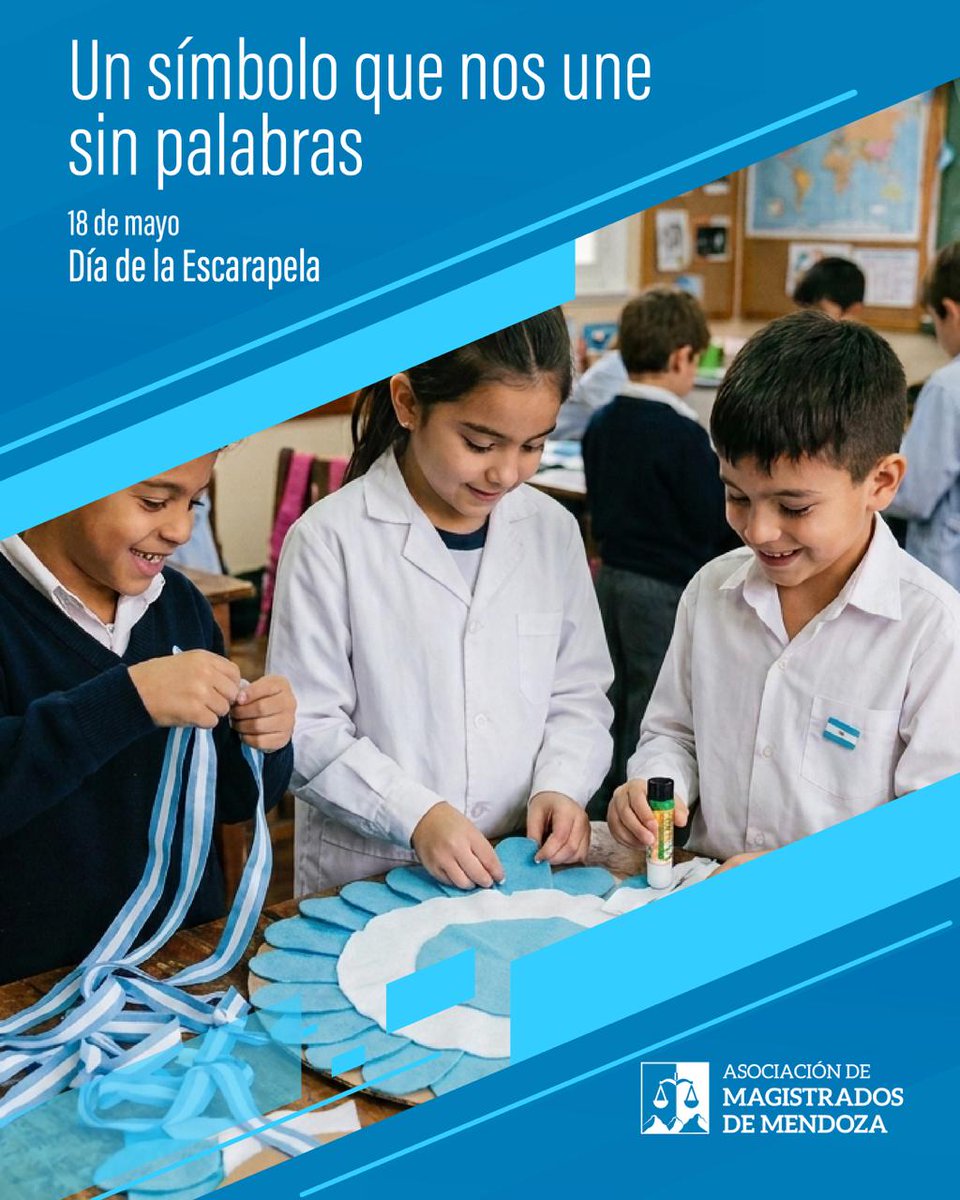 MagistradosMza's tweet photo. 18 de mayo 
Día de la Escarapela
#Asociacion #Magiatratura #Mendoza https://t.co/fCJpiSHu4F