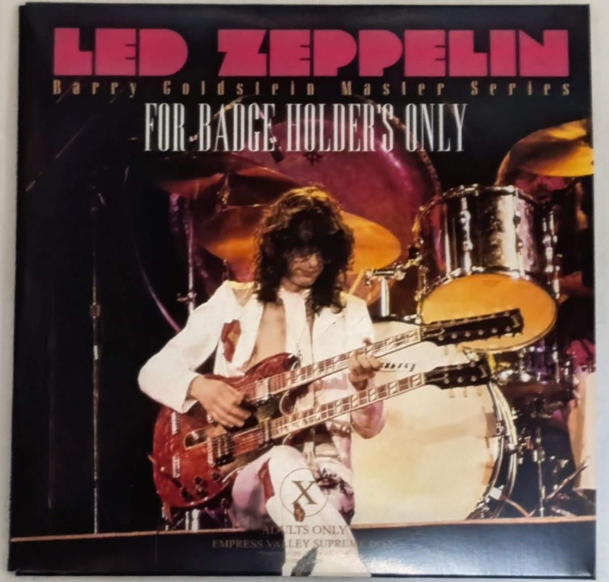 Led Zeppelin『FOR BADGE HOLDERS ONLY Barry Goldstein Master Series