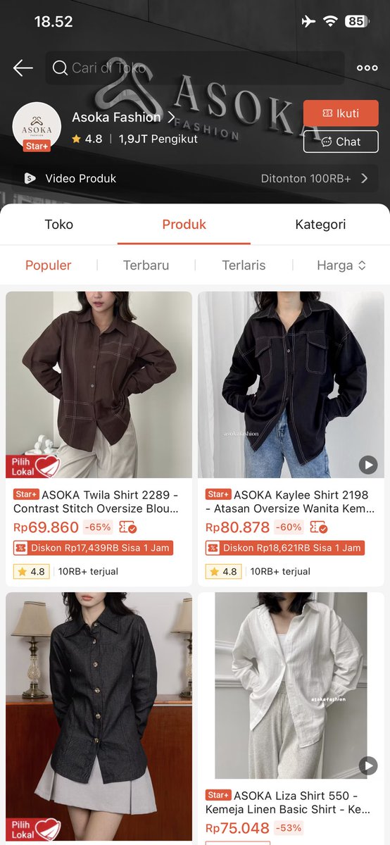 Airapeje's tweet photo. KENAPA BARU TAU SEKARANG 😭‼️
ternyata local brand tuh banyak yg modelnya classy &amp; timeless

UNDER 100K tapi look nya “old money “ vibes🤍

Orlo
Hulm
Sivali
Malova
Shustudio
Asoka fashion 

cocok buat yang suka outfit clean girl, office look sampe daily outfit estetik🫶 https://t.co/01ZvVeKdni