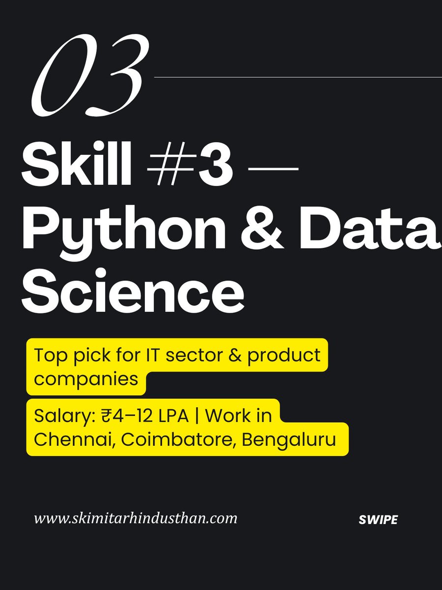 SkimitarAcademy's tweet photo. 5 skills getting Tamil Nadu engineers hired RIGHT NOW in 2025 👇

(Most engineers don't know #4 is this easy to learn) https://t.co/nDr3aLU7mr