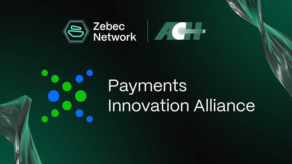 ghostweb3's tweet photo. Zebec joining Nacha’s Payments Innovation Alliance is a much bigger deal than most people realize $ZBCN

It’s not just another crypto partnership. 

It’s Zebec entering conversations with entities that sit directly at the center of US payments systems 🧵👇 https://t.co/QIcuRCQvl4