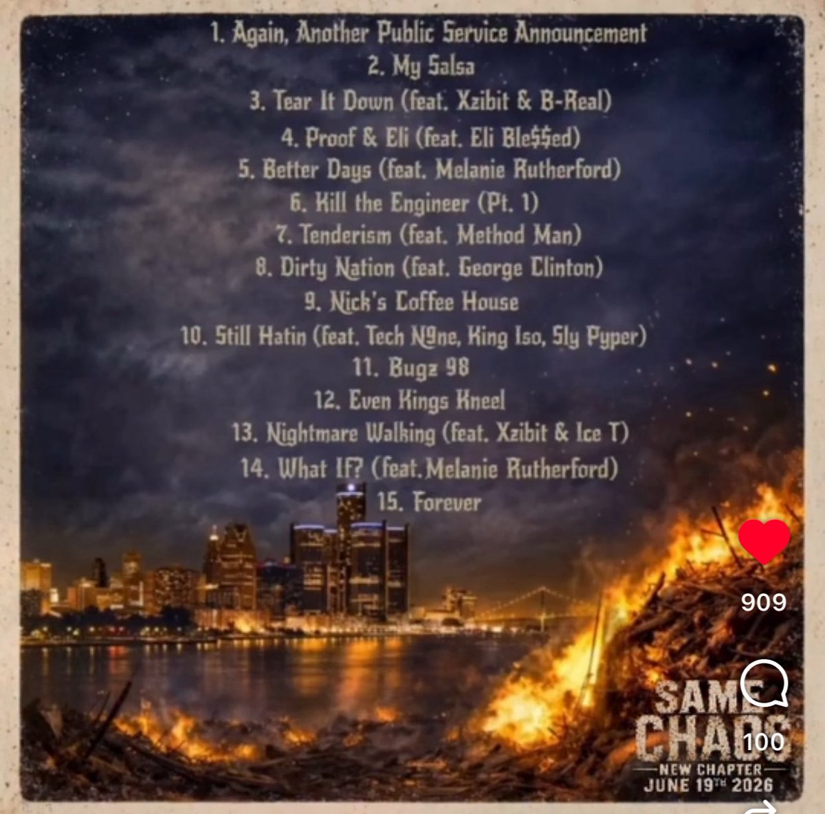 New tracklist dropped for the new D12 album D12 Forever Vol. 1 The