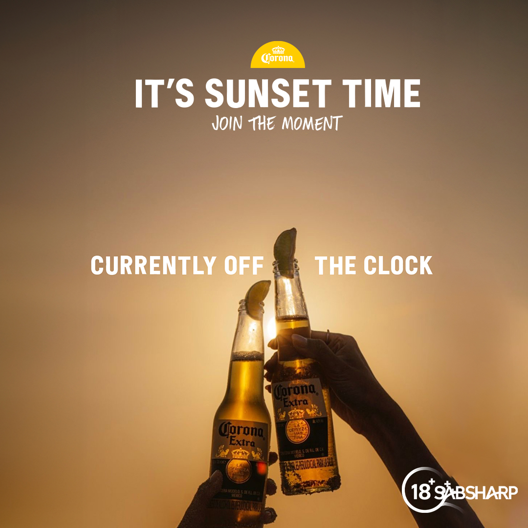 CoronaAfrica's tweet photo. It’s Sunset Time.

Sunsets taste like golden moments you wish could last forever. https://t.co/rSTy1TSyXF