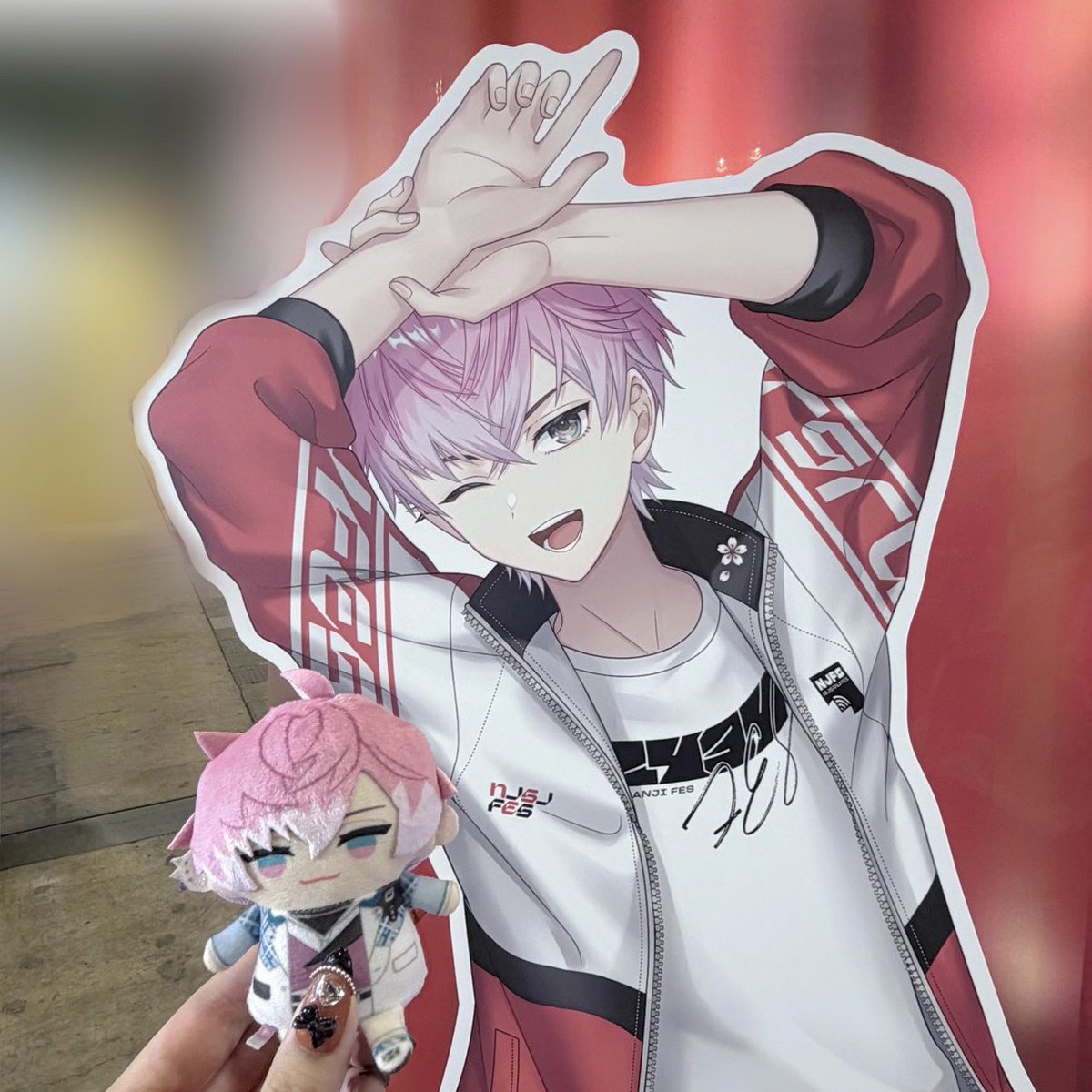 yk84_v's tweet photo. @no_TL
にじフェス満喫してきたよ〜
いろんな皇浴びれて最高だったჱ̒  ｰ̀֊ｰ́ )✧
Concertoすごく緊張してたけど、会場入ったら皇MCの事前番組始まって声聴けて安心できたありがとう߹-߹
#れお見て https://t.co/9nAeIxO3LV
