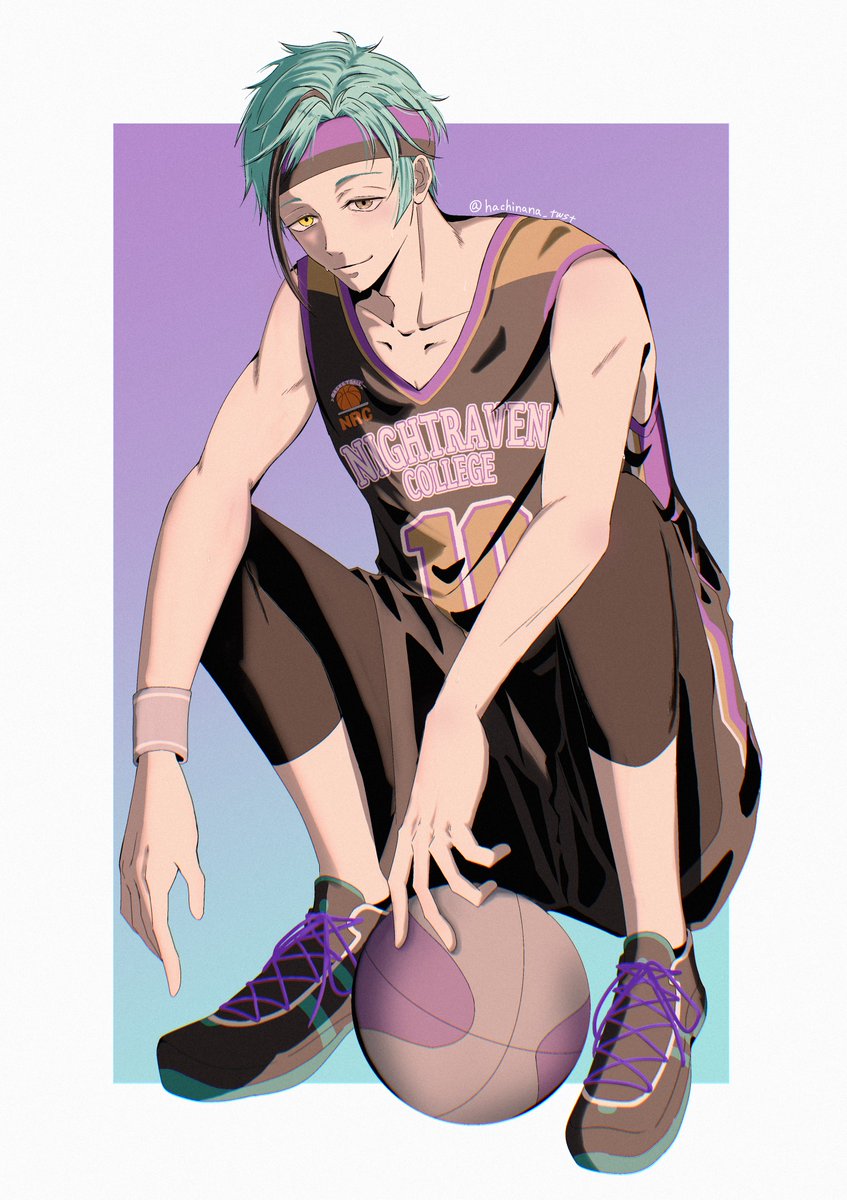 hachinana_twst's tweet photo. ばすけ部🦈🏀 https://t.co/0pNonzlFBs