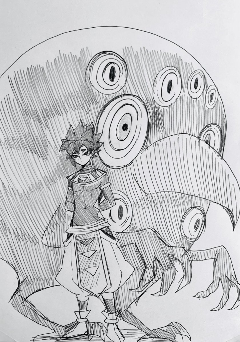 オリの破.壊.神とかも…描いてたな… 