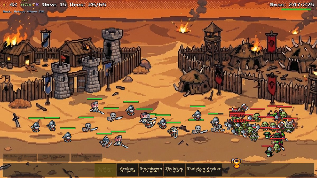 KrolMichal's tweet photo. Na Steam wyszła strategia fantasy Humans Vs Orcs od ShakyHand. Cena 23 zł.

https://t.co/BfSCyvtzxa

#polskiegry #Steam #ShakyHand