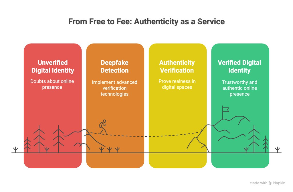 KapturMag's tweet photo. Assume Synthesis by Default: Rather than assuming content is authentic unless proven otherwise, systems must start from the assumption that all digital media is potentially synthetic.

Read more 👉 https://t.co/ywjugsX1OX

#HumanVerification #AuthenticityEconomy https://t.co/7sb6z9ZAMP