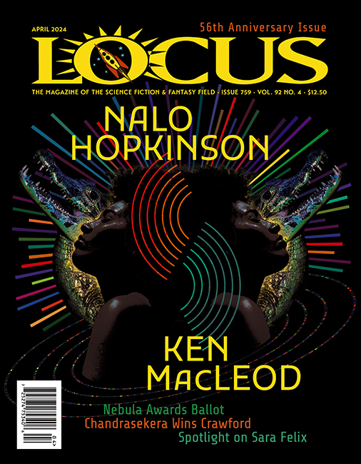 locusmag's tweet photo. Welcome to the world of Locus Magazine, where your dreams of being first to know everything about sci-fi come true. 

Grab a subscription to be first on the scene for new science fiction, fantasy, &amp; horror books. Reviews, news, interviews, and more!

https://t.co/IUa6y8aVxT https://t.co/bjP2JcmlV6