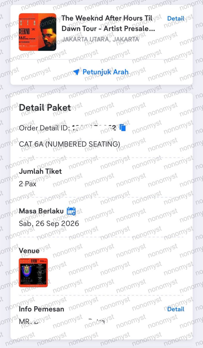 d | OPEN JASA WAR THE WEEKND tweet media