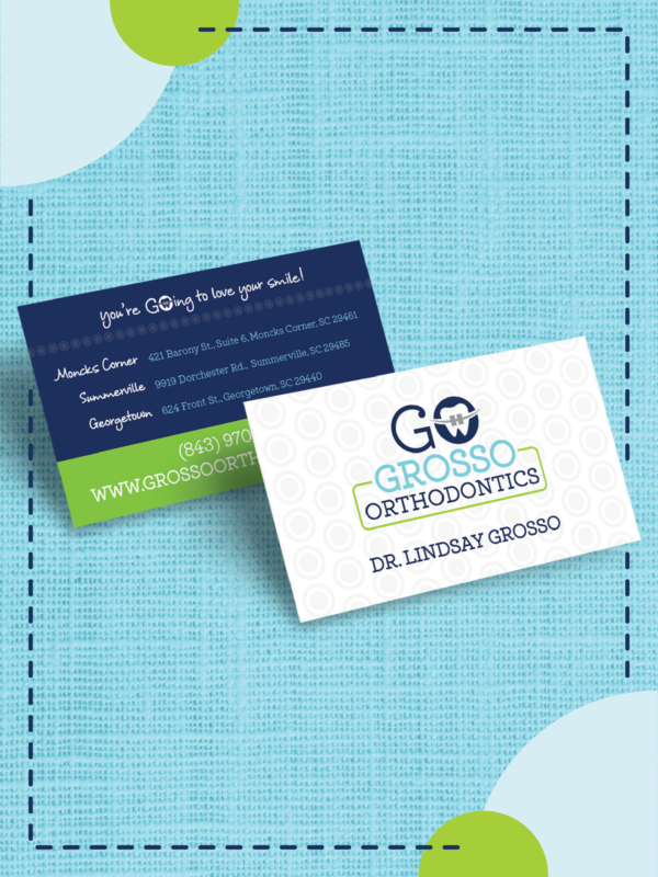 VaCreativeGroup's tweet photo. Bright colors, custom details, and a brand personality that feels approachable from the very first glance. 💚✨

Our team worked with @grossoortho to create marketing materials that feel fun, polished, and instantly recognizable for patients and families alike. https://t.co/jT4JBjeTpg