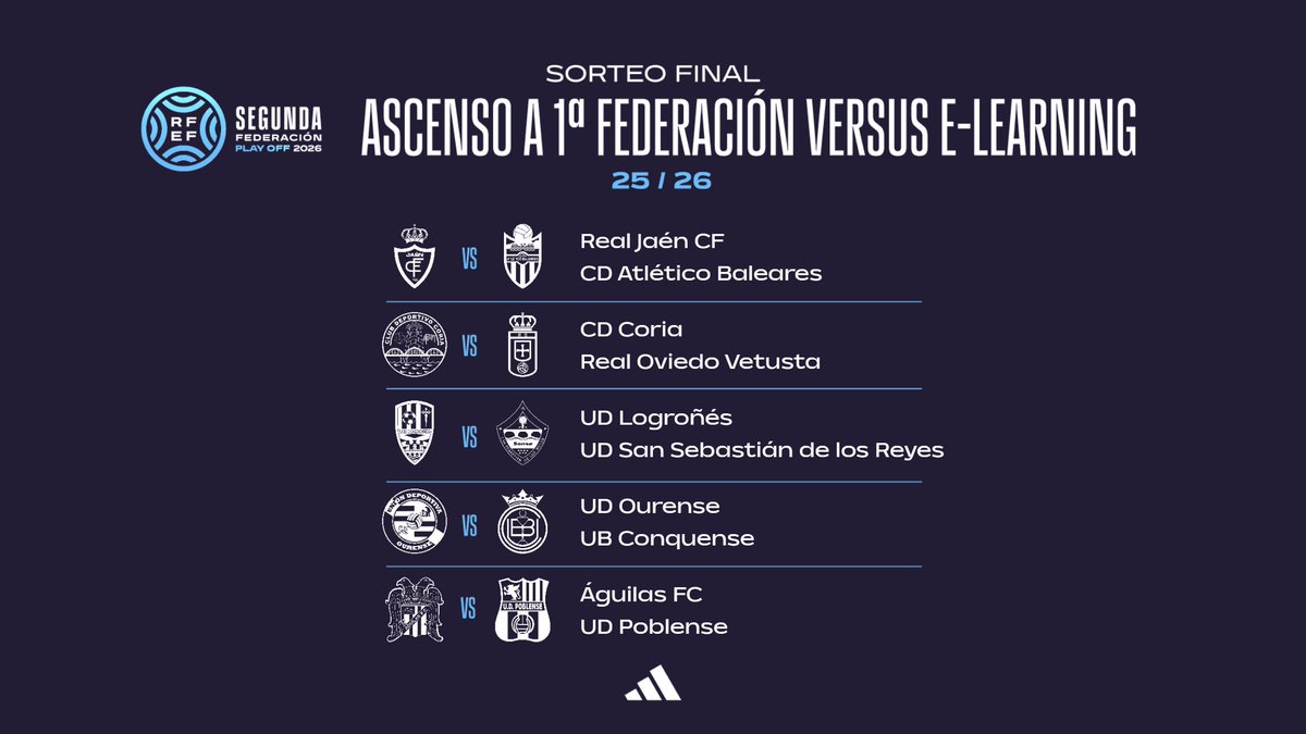 Primera Federación Versus e-Learning tweet media