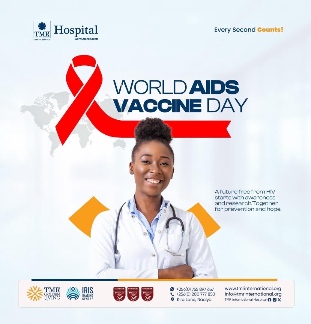 TMR_IntHospital's tweet photo. Healthcare and scientific breakthroughs should be accessible to everyone, everywhere. On World AIDS Vaccine Day, we celebrate the relentless dedication of health workers and researchers while advocating for universal access to care and an end to the social stigma. #healthforall #HIVawareness #WorldsAIDSvaccineday