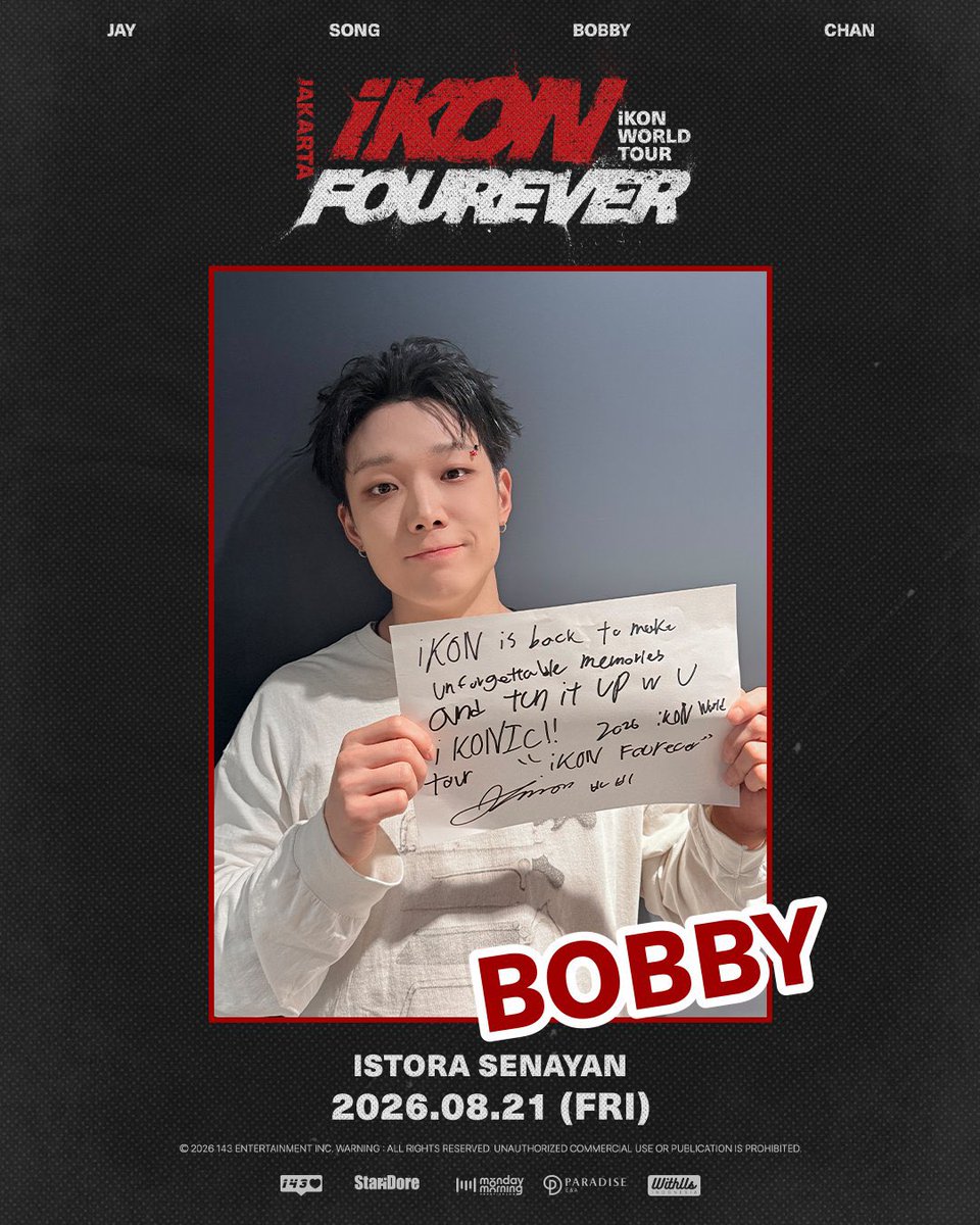 260518 withusind IG BOBBY: iKON is back to make unforgettable