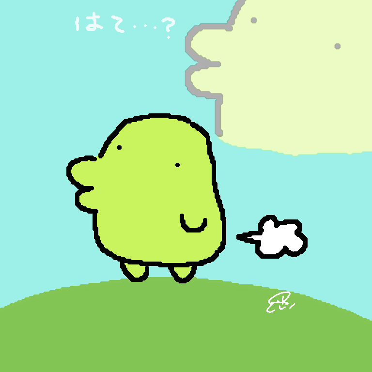 ginjiromochi's tweet photo. 愛されキャラのくちぱっち、誕生日おめでとう！
#くちぱっち　#たまごっちファンアート https://t.co/CTzjoVPDg3
