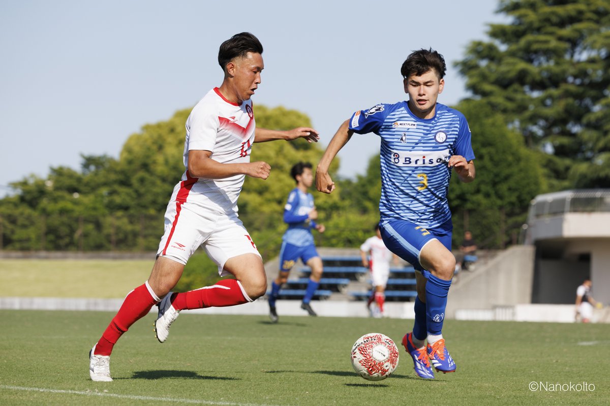 SoccerKingJP's tweet photo. 🖼写真ギャラリー🖼
🇯🇵第100回関東大学サッカーリーグ戦 1部 第8節
⚽️#桐蔭横浜大学 1－2 #日本大学
🗓2026年5月17日
🏟神奈川県立保土ケ谷公園サッカー場
📸伊藤菜乃子／満本泰介

✅掲載枚数：17点／33点
https://t.co/gWT7aAQBBk https://t.co/3oH4qnEeOL