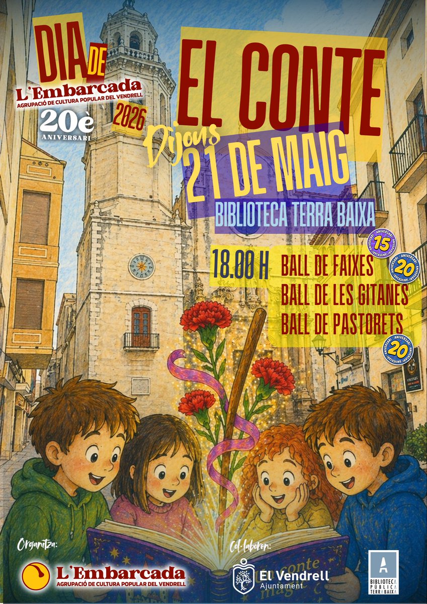 LEmbarcadaACP's tweet photo. Comencem una setmana super important i emocionant per a la nostra entitat, l’Embarcada.

Quan arriben aquestes dates és senyal de bon temps i de ganes de festa, música, cultura… i que en poc més de dos mesos és Festa Major.

+info i recorreguts: https://t.co/6UDW8Sdoqi https://t.co/pTgNTvNgRI