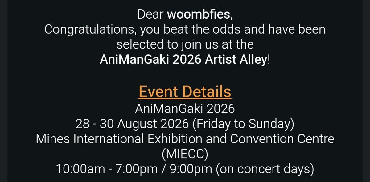 mayokarage @ AMG26 PREP! tweet media