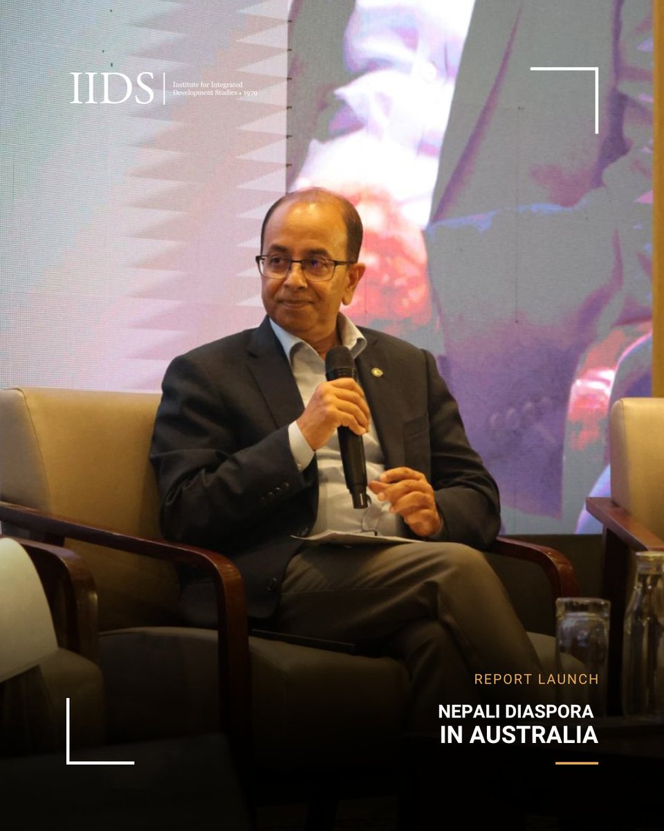 iids1979's tweet photo. Nepali Diaspora in Australia | Report Launch
We heard from the private sector, academia, and the digital economy — and the message was unified: diaspora potential goes far beyond remittances. Energy, agriculture, digital infrastructure — the opportunities are real. https://t.co/CchGobIU19