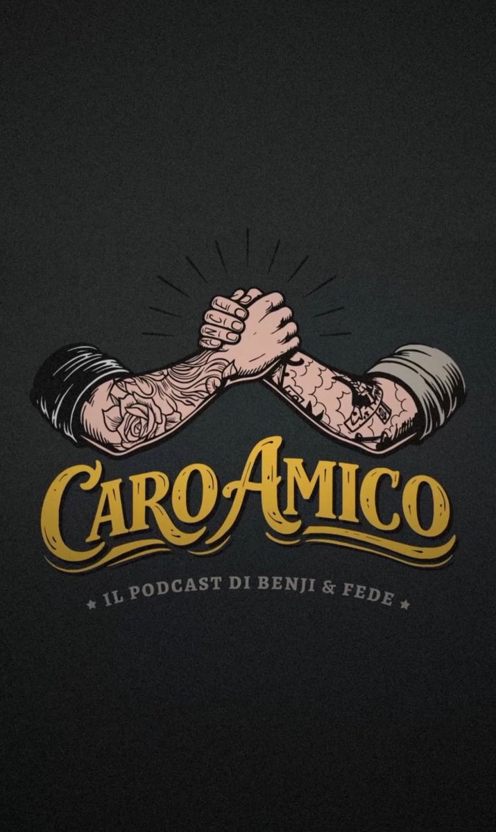 FRossi_Updates's tweet photo. CARO AMICO - Il podcast di Benji &amp; Fede🔥

In arrivo sulle piattaforme ⏳ https://t.co/FqMfwmgI1M
