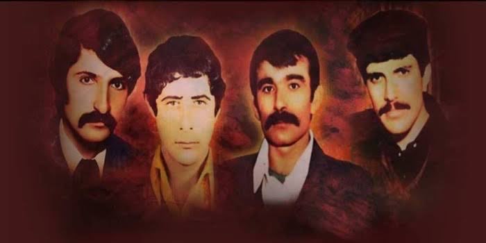 Astarte810906's tweet photo. 44 yıl önce bugün, Amed hapishanesinde vahşet boyutunda işkencelere karşı kendilerini feda ettiler. Ferhat Kurtay, Necmi Öner,Eşref Anyık,Mahmut Zengin unutulmaz.
Sönmeyen sonsuz ateşiniz yolumuzu ayıdınlatacaktır! https://t.co/Ul8C7c512S