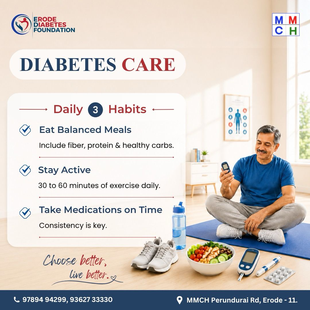 erodediabetes's tweet photo. Take Control of Your Health Today!

Save this post as a daily reminder and DM us to book your personalized consultation!

Contact: 📞 97894 94299, 93627 33330 | 📍 MMCH Perundurai Rd, Erode
#diabetescare #healthyhabits #erode #salem https://t.co/GjJGXkPqoJ