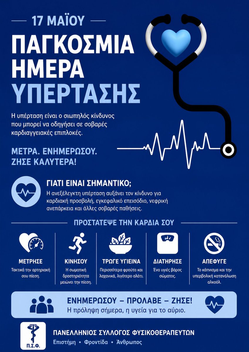 Hellenic Physiotherapy Association tweet media