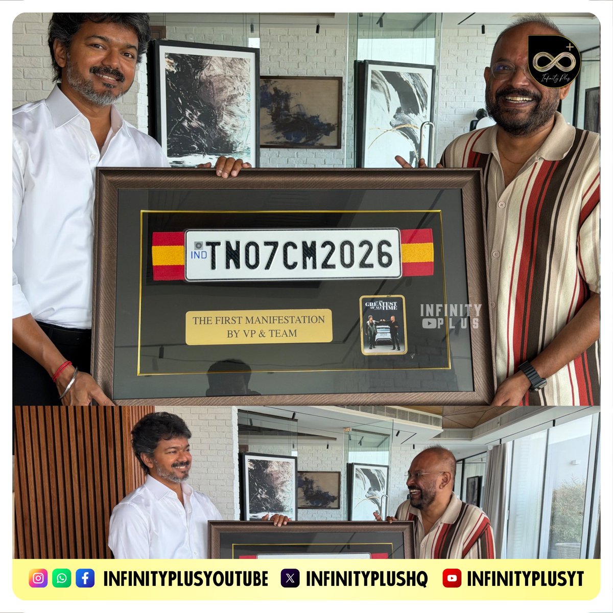 InfinityPlusHQ's tweet photo. A VP Hero @vp_offl 🔥

Follow @InfinityPlusHQ 

#CMJosephVijay‌ #GOAT #InfinityPlus https://t.co/w1NEjIdpfp