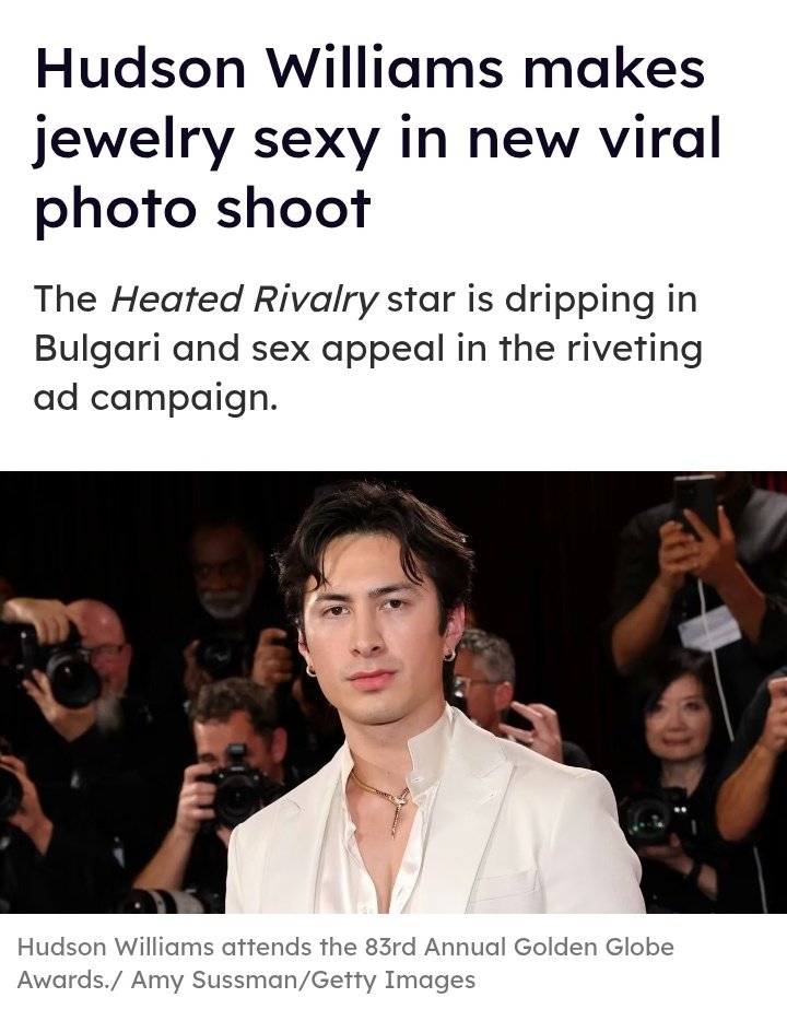 Hudson Williams News tweet media