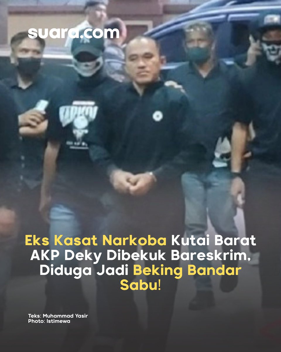 suaradotcom's tweet photo. Ironi paling pahit: mantan Kasat Narkoba malah diduga jadi “pelindung” jaringan sabu. Yang seharusnya berantas barang haram, malah dituding ikut menikmati aliran dananya!
Baca selengkapnya: https://t.co/ddAHBYI19O
#kasatnarkoba #bandarsabu #beking DR https://t.co/ZfnwIQTQhh