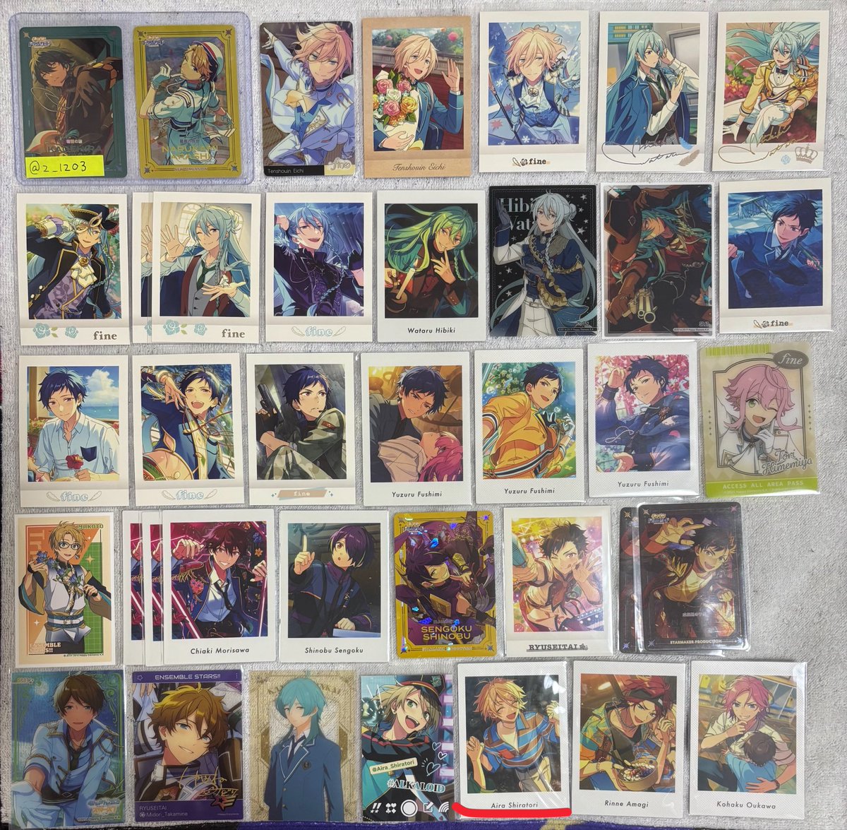 2___1203's tweet photo. 【交換.譲渡】あんスタ ぱしゃこれ ぱしゃっつ クリカ 中国 一番くじ アルカナカード ホロチケ

譲 英智 渉 弓弦 桃李 真 真緒 千秋 忍 鉄虎 翠 奏汰 藍良 燐音 こはく ニキ 凪砂 日和 みか 宗 ひなた ゆうた 零 薫 晃牙 アドニス なずな 光 創 友也 紅郎 颯馬 司 泉 嵐 夏目 宙 ユメ 

↓ https://t.co/Lv6Arhfiqc