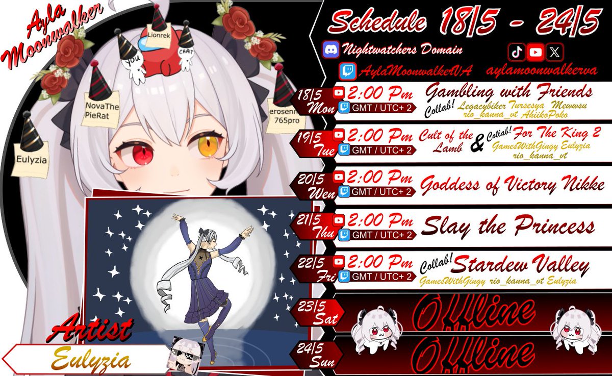 AylaMoonwalkerVA🌑 Ongoing CHAOTIC-SUBATHON! ☄️ tweet media