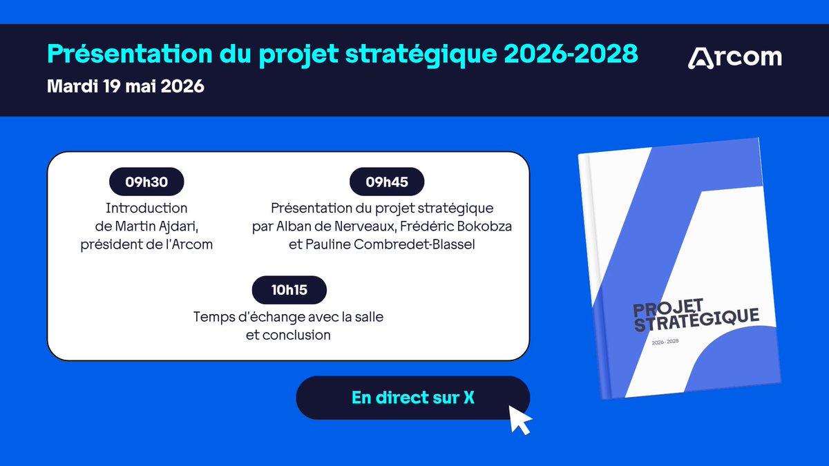 Arcom tweet media