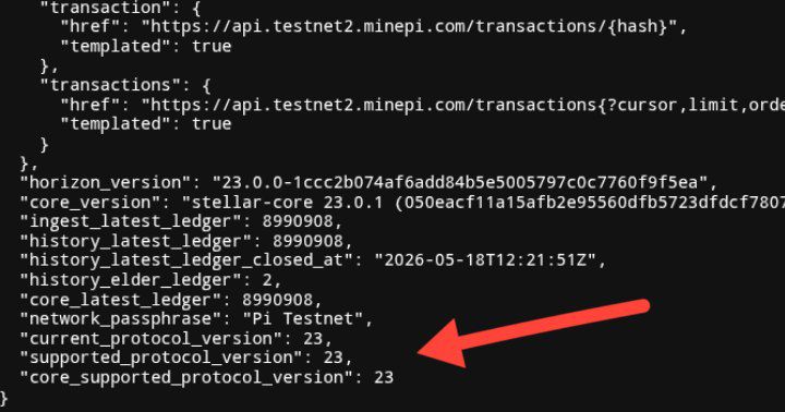 WaeliaMe's tweet photo. Congratulations everyone 🎉
Protocol 23 has been officially upgraded and synchronized on the API in Testnet 2, but everything is not fully completed yet. Once the update reaches all nodes, the Protocol 23 upgrade will soon continue on the Mainnet as well
@PiCoreTeam #PiNetwork https://t.co/rk71q2lcdq