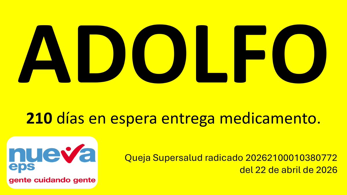 Pacientes Colombia tweet media