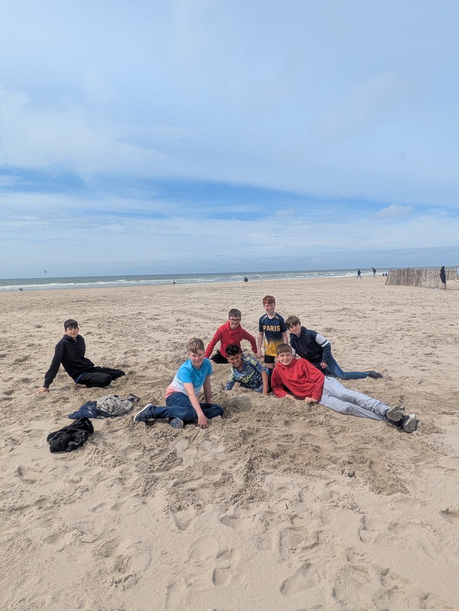AFMS's tweet photo. Another brilliant day yesterday on our France trip! 🇫🇷 We spent the day at , the biggest Sealife centre in Europe, before heading to  for some seaside fun. It was just about warm enough for a game on the beach! 🌊🏖️ https://t.co/ow6eiGV511