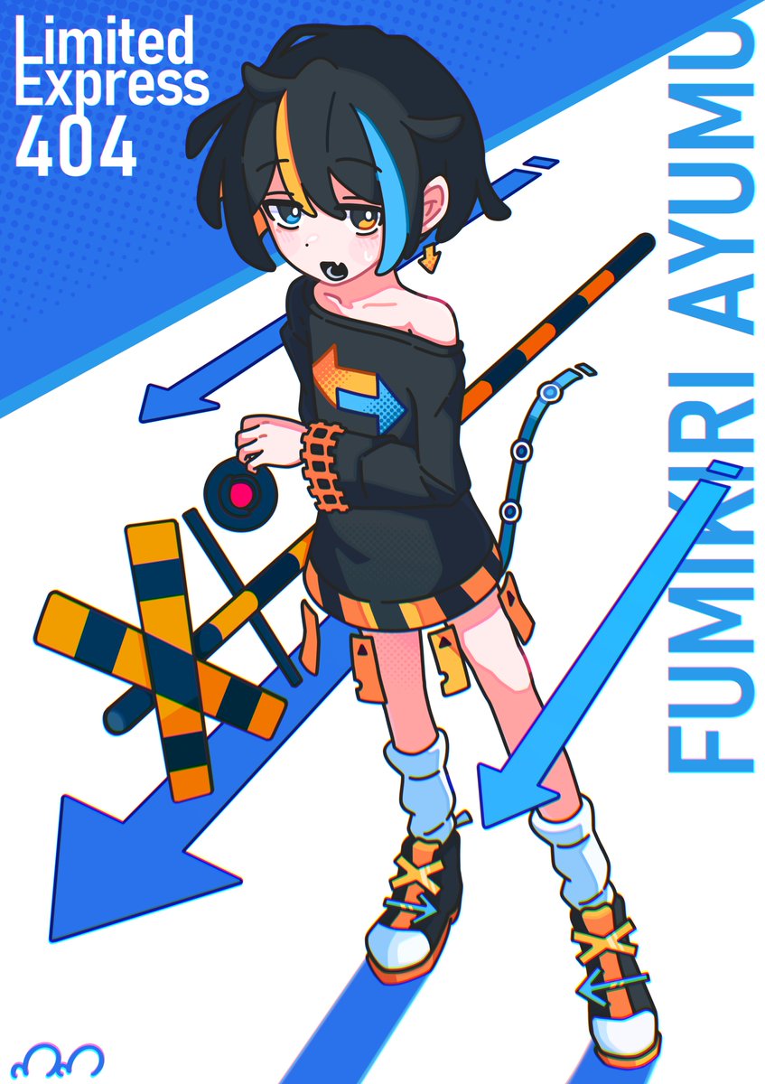 nayunun_works's tweet photo. 踏切モチーフのOC
#イラスト #illustration #OC https://t.co/92JO6ITJ4M
