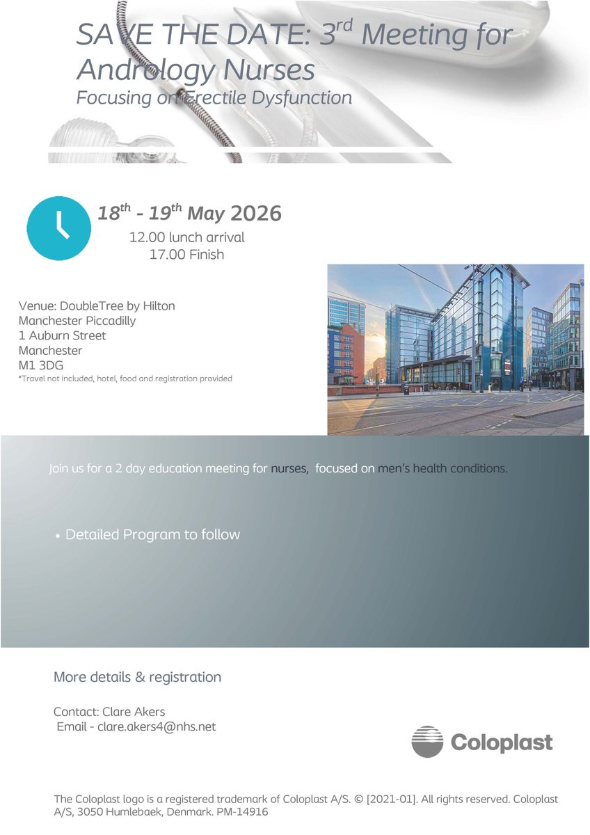 CPUKI_Urology's tweet photo. Kicking off the 3rd andrology erectile dysfunction nurses course in Manchester today #menshealth #andrology #ed https://t.co/qjVFvvwkmy