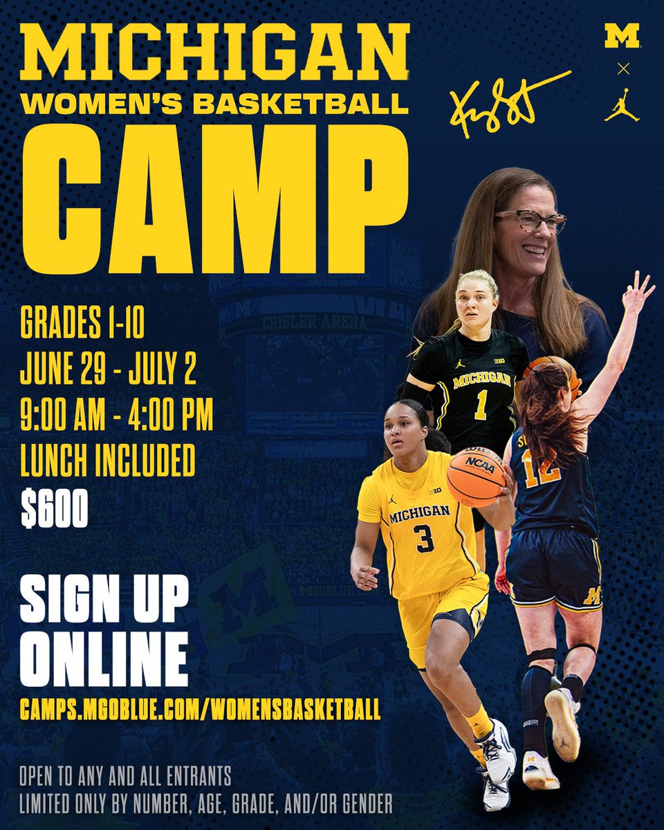 Michigan Women’s Basketball tweet media