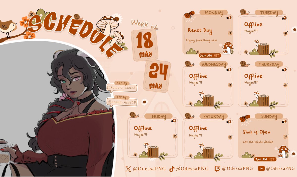 Odessa 🌻| Chimera Apothecary Vtuber tweet media