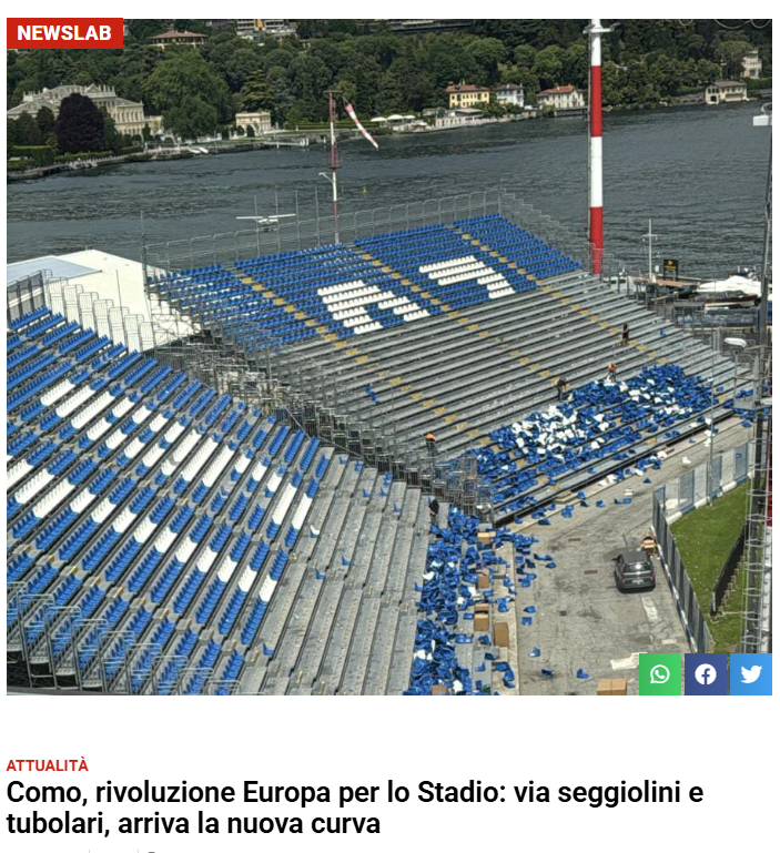 ilbacodicomo's tweet photo. Rapinese live dal Sinigaglia:

"Il Como mi ha promesso un seggiolino. 

Io ho deciso di metterci la faccia"

#Gi-AnoBi-Fronte #PurchéLiCaccinoGliAltri https://t.co/s4oxg8nt2D