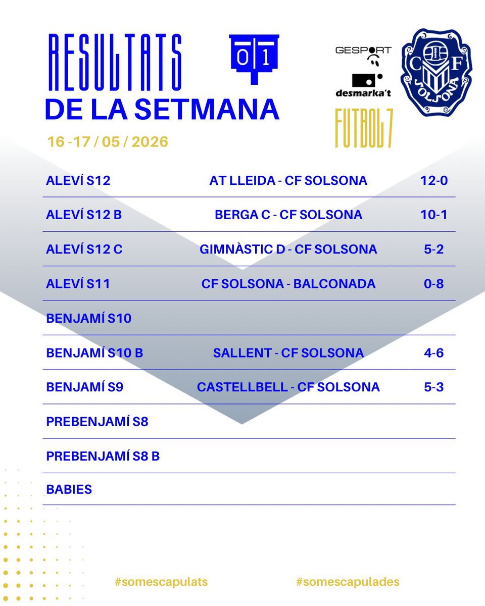 CF Solsona - des de 1928 tweet media