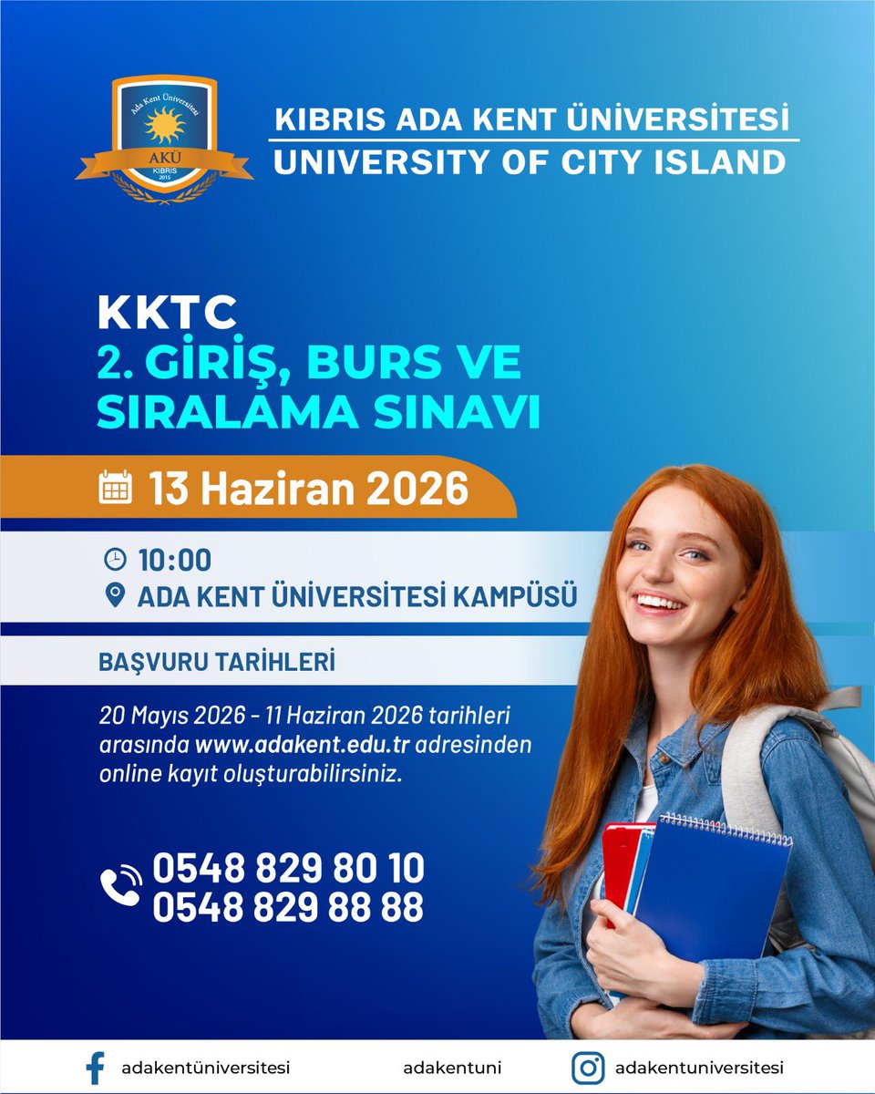 Kıbrıs Ada Kent Üniversitesi tweet media