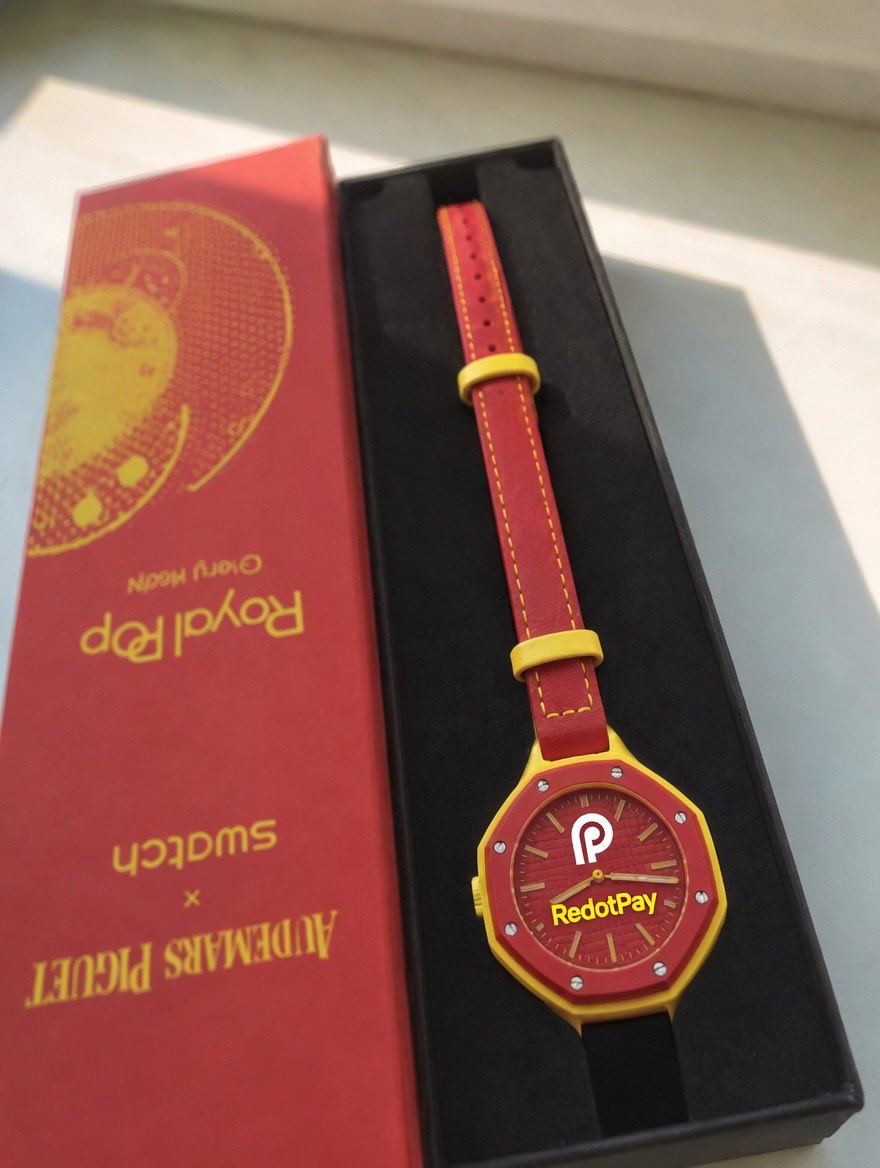 MianMahad7's tweet photo. RedotPay x Ap x Swatch

Will you buy one if they launch? 👀🔥 https://t.co/wOX1HvwzOa