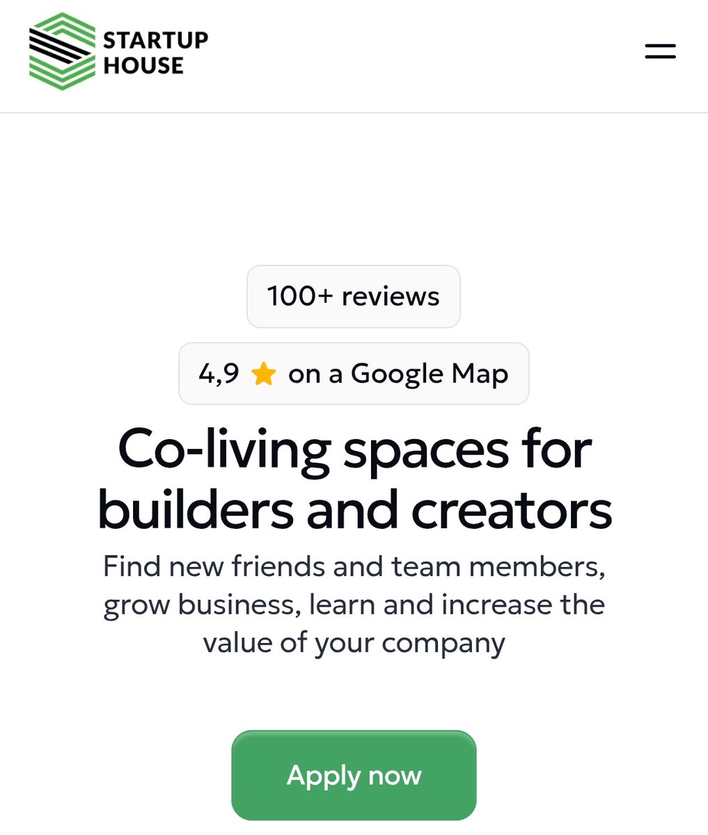 tsugu_yuta's tweet photo. ベイエリアの短期滞在にはStartupHouseがおすすめです！　
1泊から使えてファウンダーがメイン、交流も多かったです！ https://t.co/euShaK6rVc
