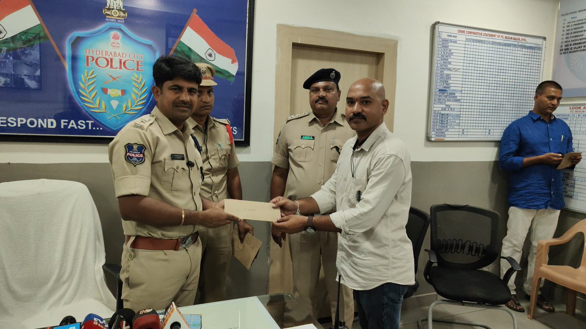 DCP Golconda (గోల్కొండ మండల డీసీపీ ڈی سی پی گولکن) tweet media