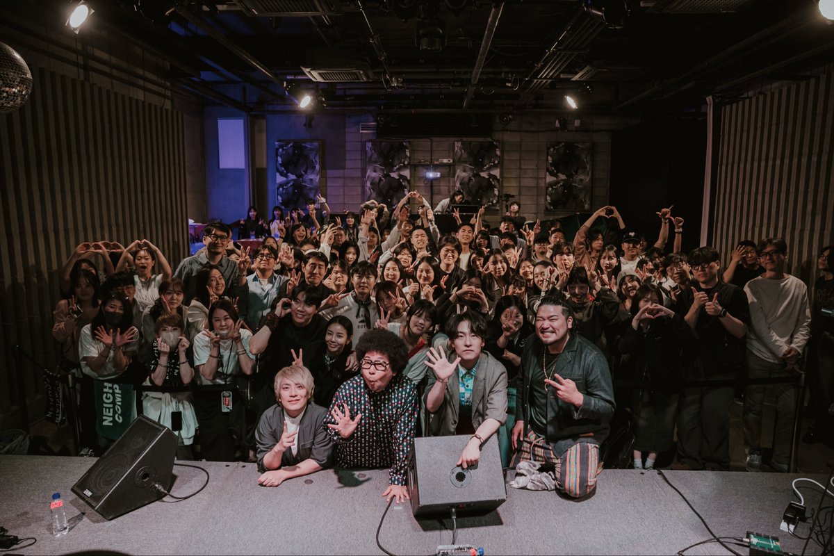 LuuvLabel's tweet photo. Live Recap · Neighbors Complain Seoul Show
“Spot the GIG by Wanderloch”
at Vel.R

Special Guest: Windy City (KR)

Thank you to everyone who came and shared such a beautiful night with us in Seoul. See you again soon! 🖤 https://t.co/lzjApIdCkZ
