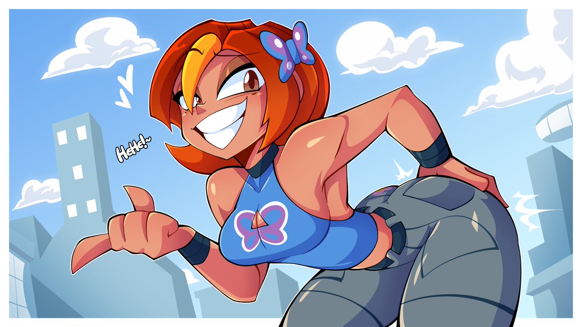 MattoonVArtist's tweet photo. "Fly high like a Butterfly~!"

Planetronika is so much fun I had to draw her too- I don't think an online animation's art style has clicked in my brain quite like this one. She deserves the world and we're all giving it to her. https://t.co/uJRvTk4fld