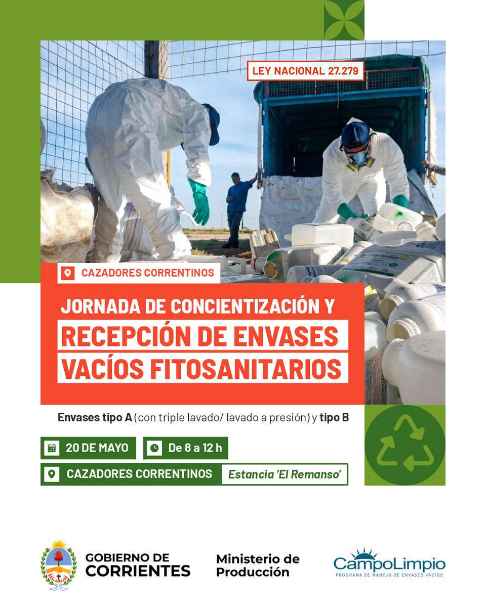 Ministerio de Producción de Corrientes tweet media